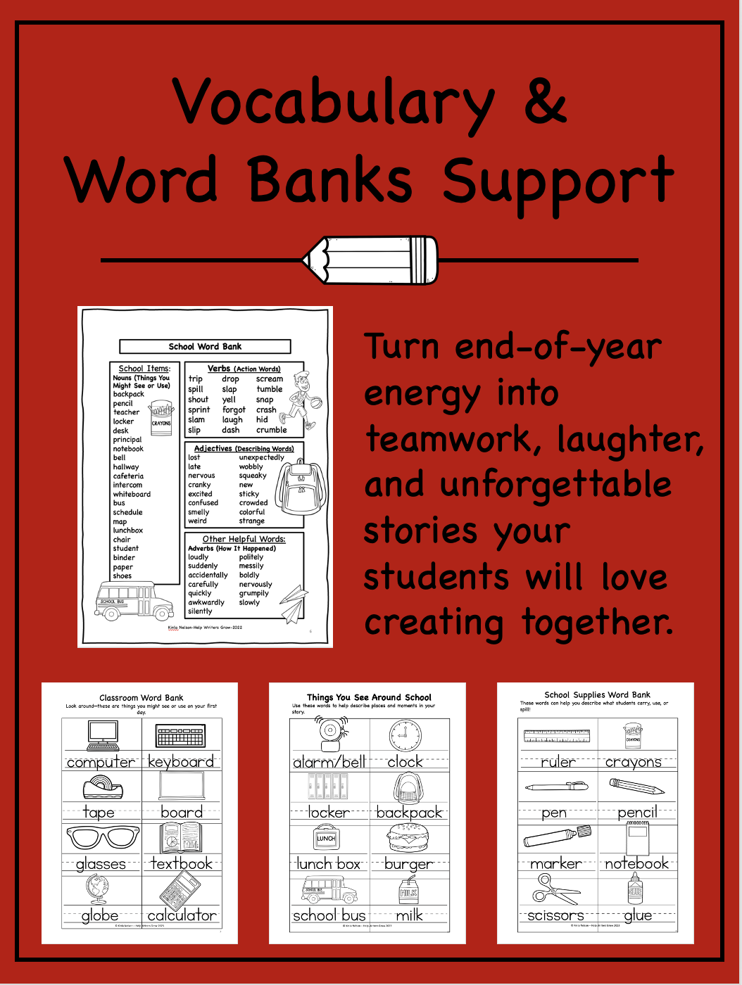 End-Of-the-Year Writing Prompts - Team Writing - Image 7