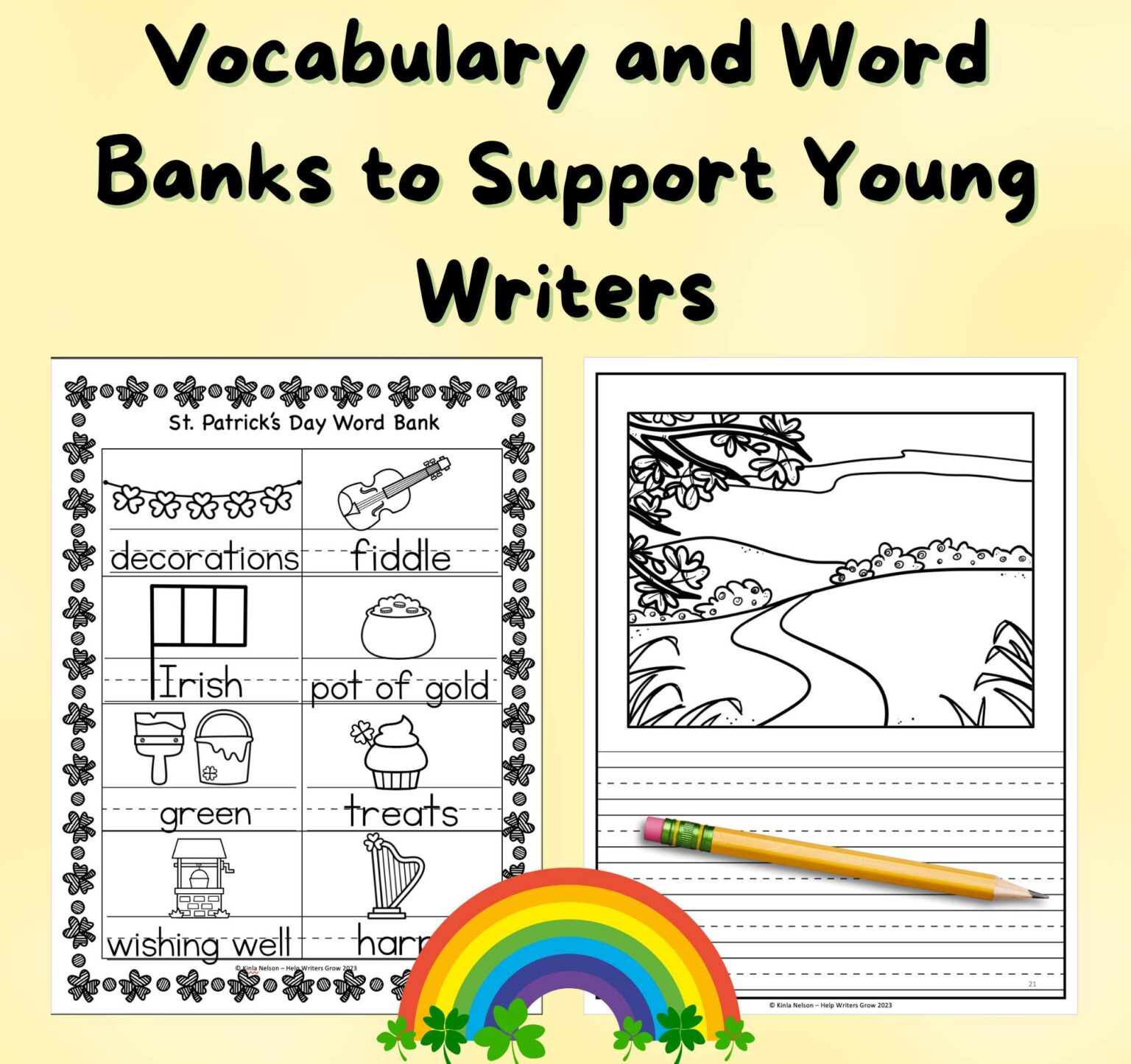 St. Patrick's Day - My Lucky Day Writing - Primary Grades - Help ...